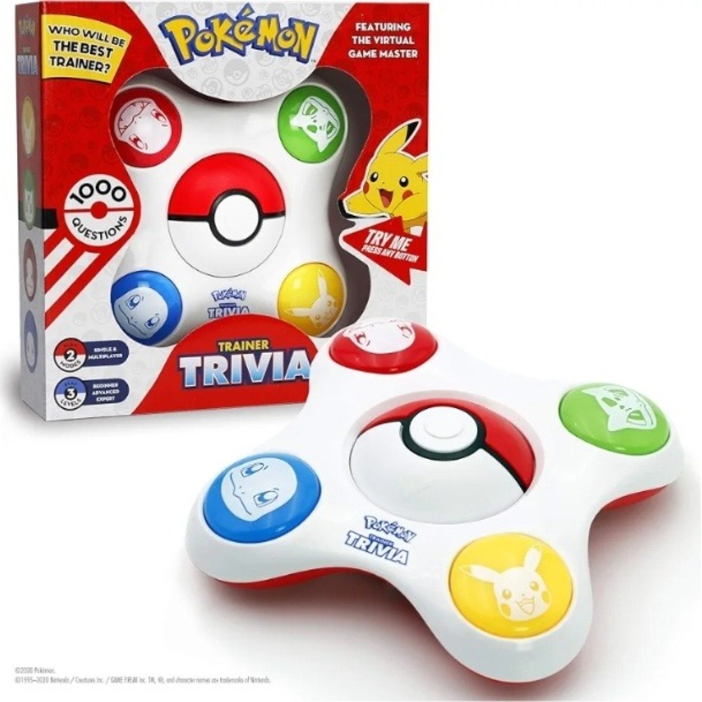 Pokemon Trainer Trivia Electronic Game 1000 Questions Ultra PRO New In Box